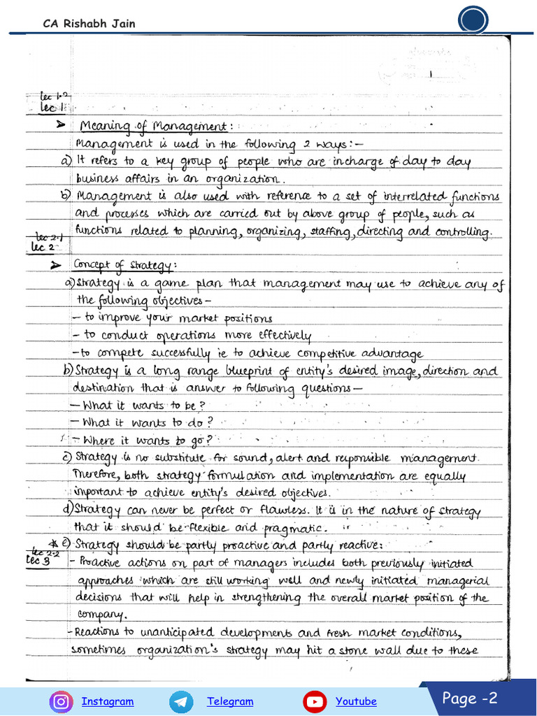 SM Handwritten Notes | PDF
