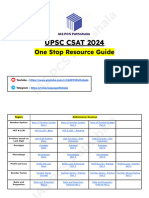 CSAT 2024 - All-In-One Resource Guide