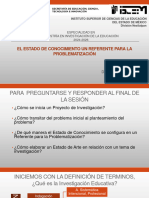 Problematización - Estado de Conocimiento Propedeútico MIE 2024-2026