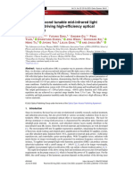 Sub-Picosecond Tunable Mid-Infrared Light Source F