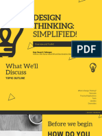 Design Thinking Simplified!