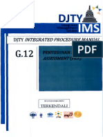 IPM G.12 - Penyusunan Fraud Risk Assessment (FRA)