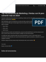 Top Herramientas de Marketing y Ventas Con IA para Convertir Más en 2024