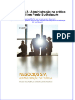 Free download Negocios S A Administracao Na Pratica 1St Edition Paulo Buchsbaum full chapter pdf epub
