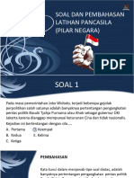 Soal Latihan TWK (Pilar Negara - Pancasila)