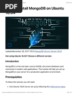 How To Install MongoDB On Ubuntu 16.04 - DigitalOcean