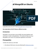 How To Install MongoDB On Ubuntu 16.04 - DigitalOcean