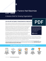 Acumatica - Five Usability Factors That Maximize ERP Value - A Solution Brief For Growing Organizations