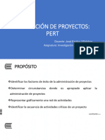 08 PERT Planeación de Proyectos