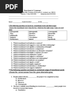 Grade 11 Worksheet April 2024