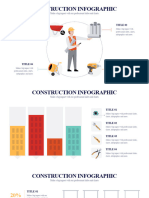 Construction Project Infographic Gray variant