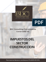 Impuestos Del Sector Construcción ISC-006 (Curso A Hacer)
