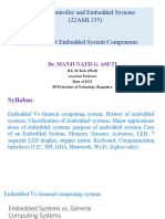 MES MODULE 4 Embedded System Components