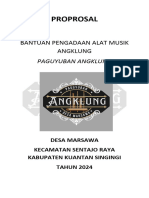 Proposal Angklung