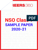 NSO Class 7 Sample Paper