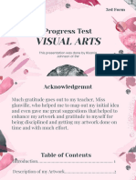 Progress Test Visual Arts - Risania Johnson