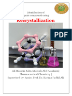 Lab 2 Recrysallization