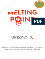 Lab 1 Melting Point