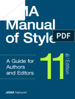 AMA Manual of Style - A Guide For Authors and Editors, 11th Edition