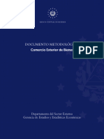 Documento Metodológico de Estadísticas de Comercio Internacional de Mercancías