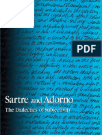 (SUNY Series in Contemporary Continental Philosophy) Adorno, Theodor W_Kierkegaard, Søren_Sartre, Jean-Paul_Sherman, David - Sartre and Adorno_ the Dialectics of Subjectivity-State Univ. of New Y