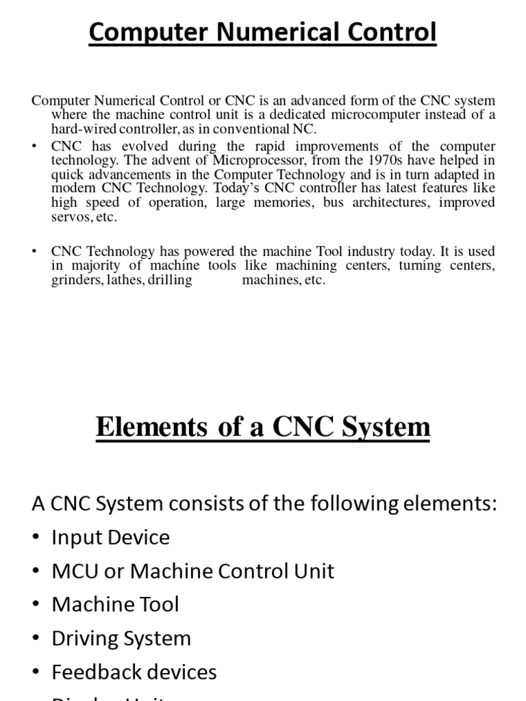CNC notes | PDF | Numerical Control | Computer Data Storage