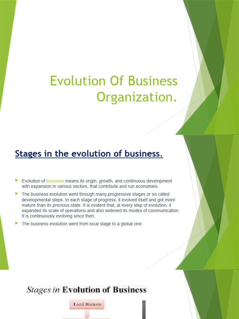 Evolution of business organisation download free pdf economies barter