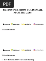 How To Send 10,000 Cold Emails Per Day Presentation