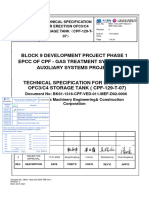 BK91-1316-CPF-VED-011-MEF-D02-0006 - 0 - Technical Specification For Erection of C3C4 Storage Tank CPF-129-T-07) - C1