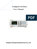 ET44 Benchtop LCR METER For Component Measurement User Manual