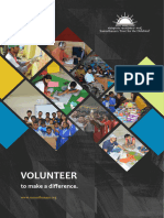 Samarthanam Volunteering Brochure