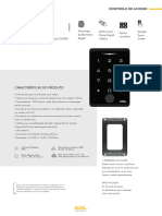 Ficha Técnica Controle de Acesso CA1020