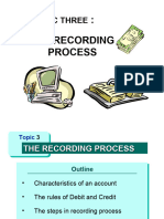 Topic 3 Accounting Process