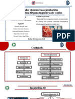 Materiales Biomiméticos Producidos Por Impresión 3D para Ingeniería