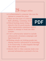 Notes For ICT-danger Online