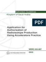NRRC-SG-07-Application For Authorization of Radioisotope Production Using Accelerators