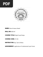 Application of Combinational Circuits