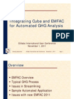 Integrating Cube and EMFAC for Automated GHG Analysis