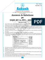 Aakash Ioqm-2021 (02!02!2021) - Ans & Sol - Final (KV & JNV (