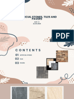 Ceramic Tiles, Cement Tiles, Artificial Stones and Pavers PDF