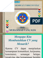 Tips Dan Trik Membuat CV