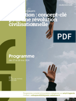 Programme Colloque Relation