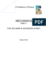 Concepts and Problems in Physics Sanjay Kumar Mechanics Part 1 For