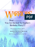 Document 1??? Idk! (Party Invite For Someone Named Sophia's Bday?