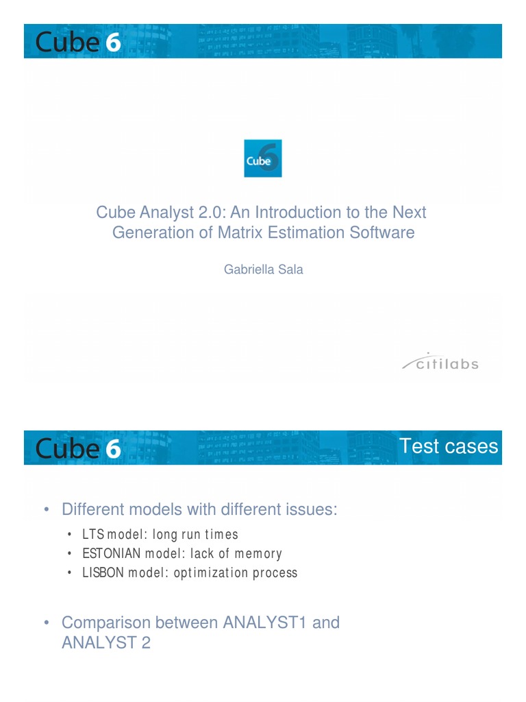 Cube Analyst 2.0: An Introduction To The Next Generation of Matrix ...