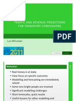 Traffic and Revenue Projections for Toll Roads