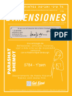 10 Dimensiones - Shemot 5784 - Edición 100