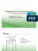 Using Cube For Mass Shelter and Evacuation Studies