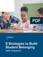 5 Strategies To Build Student Belonging