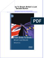 Free Download From Broke To Brexit Britains Lost Decade Burton Full Chapter PDF